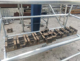 Prueba de Carga Uniforme (600 kg/m²)